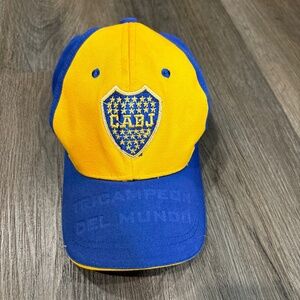 Club Atletico Boca Jr FC‎ Soccer Club Adjustable Hat Cap